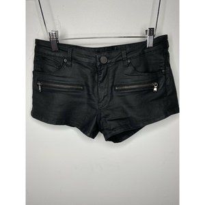 Zara Premium Denimwear  Size 6 Black Shorts
